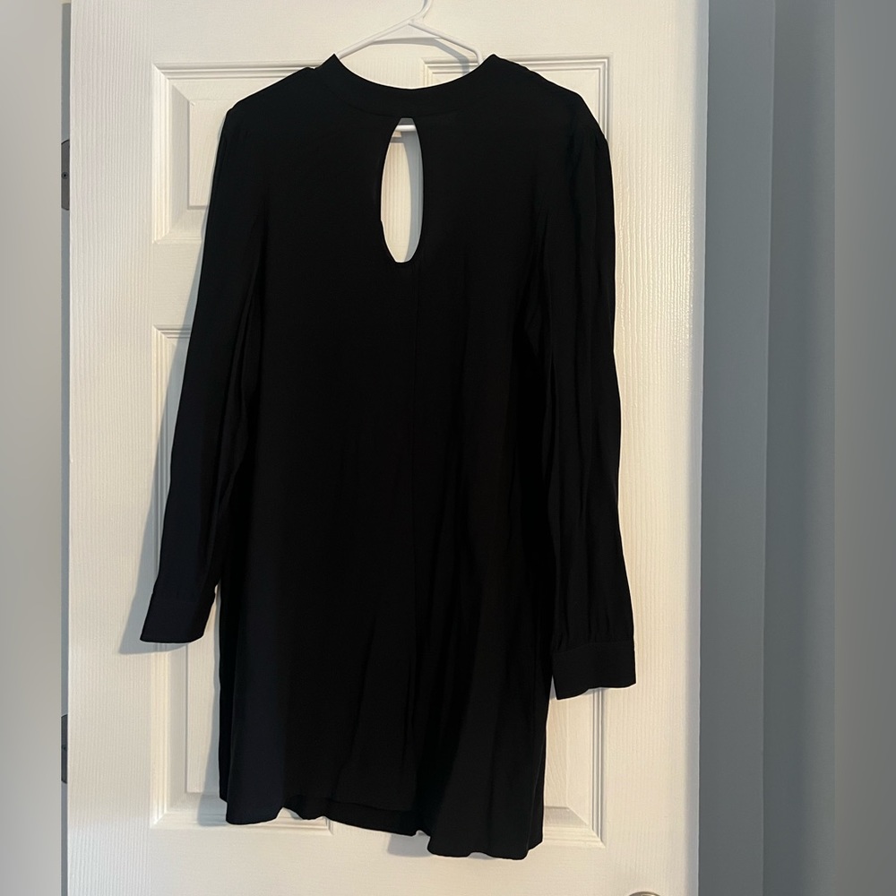 Express peephole dress